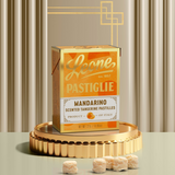 Dose mit Mandarinen-Pastillen
