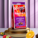 Tüte gemischte Pralinen mit überzogenen Gelees
