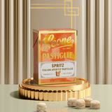 Dose mit Spritz-Pastillen