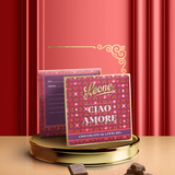 Tavoletta Cioccolato Latte 40% con biglietto CIAO AMORE