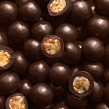Sac de noisettes croquantes enrobées de chocolat 500g