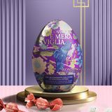 Eierdose mit Cri Cri Haselnuss-Zartbitterschokolade