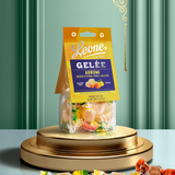 Tüte mit Zitrus-Cubifrutta-Gelees