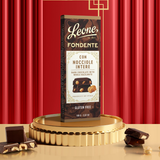 Tavoletta cioccolato fondente con nocciole intere 100g